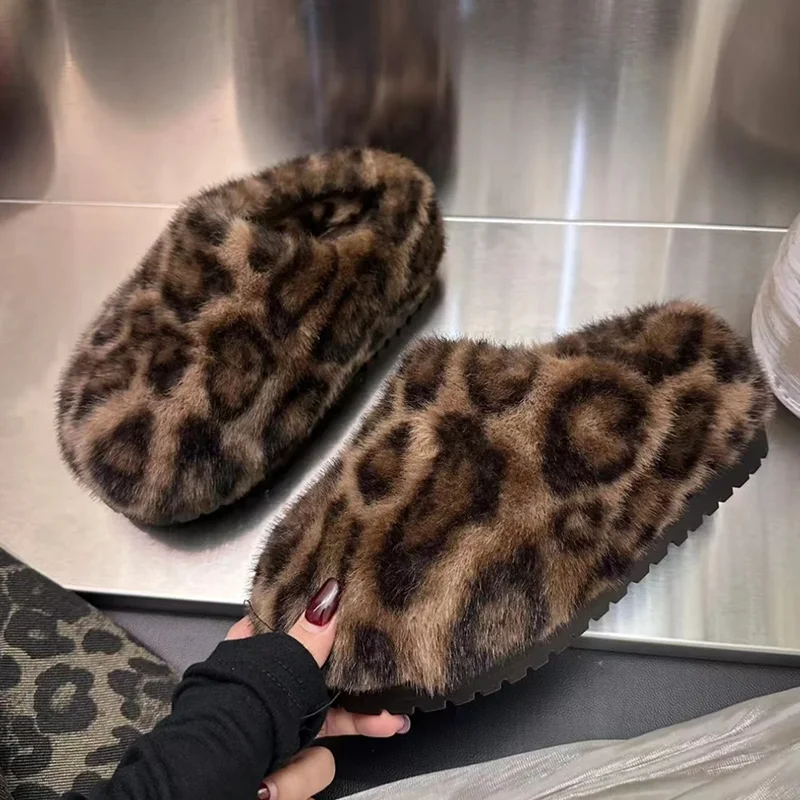 Winter Clothing Material - Pantofole invernali da donna Pantofole in