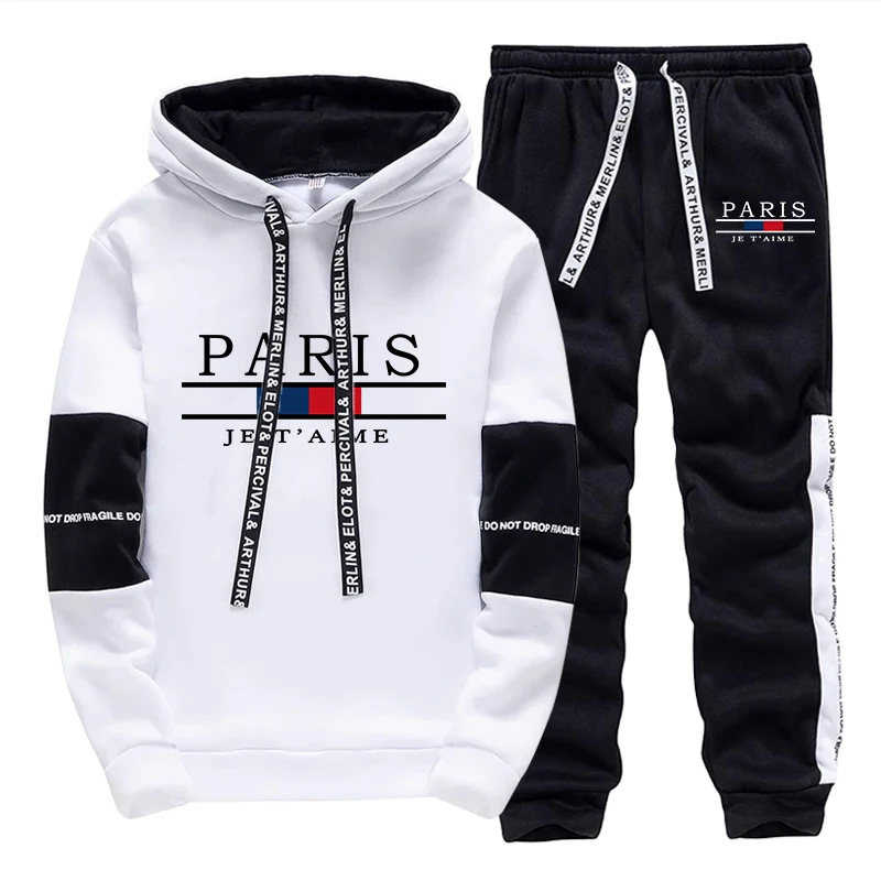 Winter Clothing Men Sale - Tuta da Uomo di Tendenza, Felpa