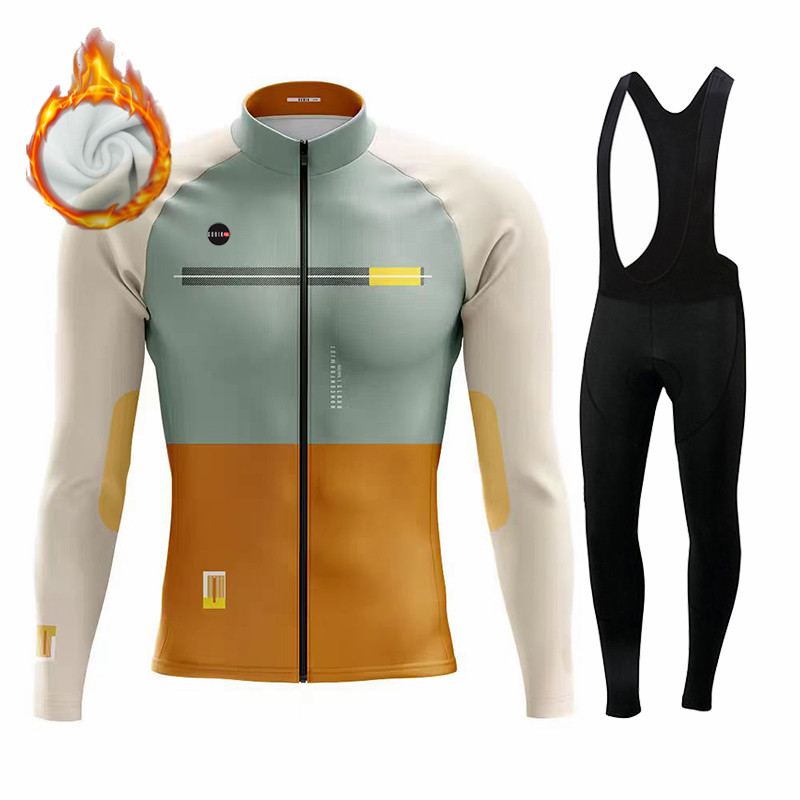 Winter Clothing Men Sale - Maglia da ciclismo invernale Gobikful Set