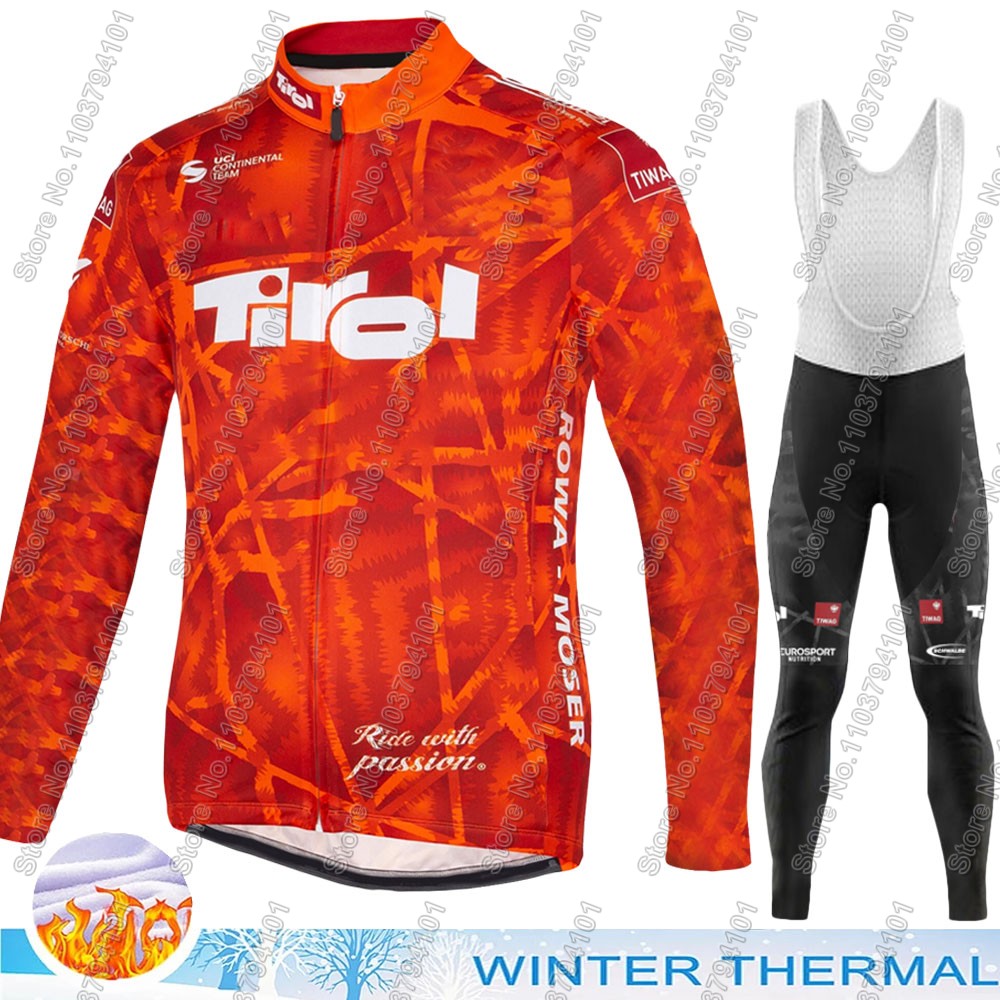 Winter Clothing Men Sale - Tirol Team 2024 Maglia da ciclismo