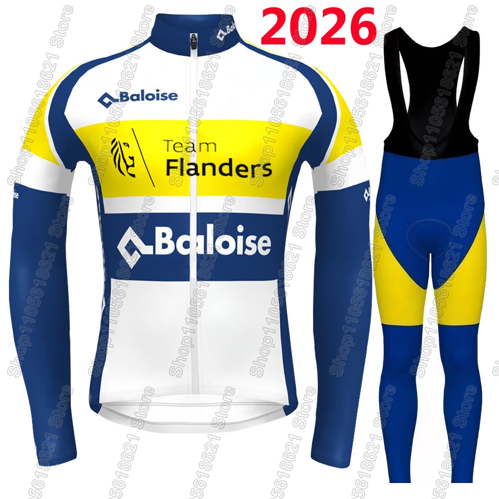 Winter Clothing Men Sale - Completo Ciclismo Flanders Baloise Team 2026