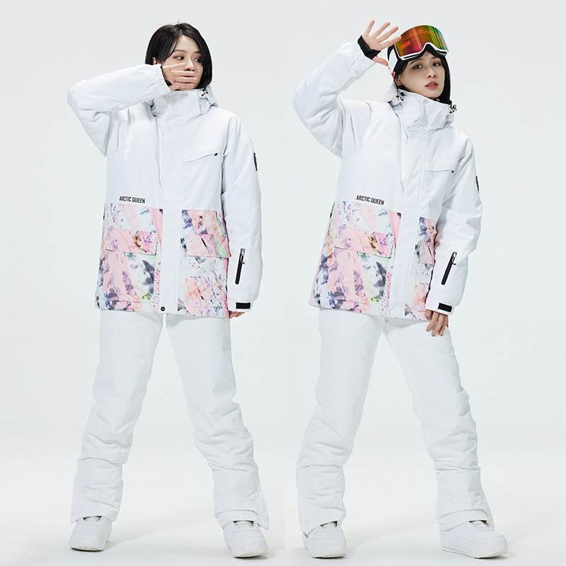 Ski Pants Waterproof - Tuta da sci Color Block per