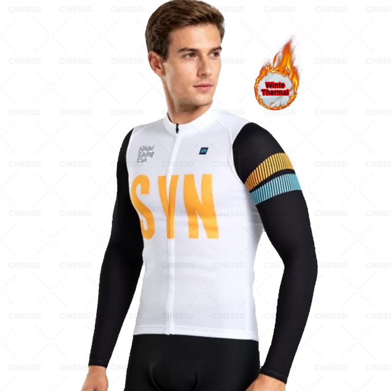 Winter Clothing Men Sale - Camicia da bici a maniche lunghe
