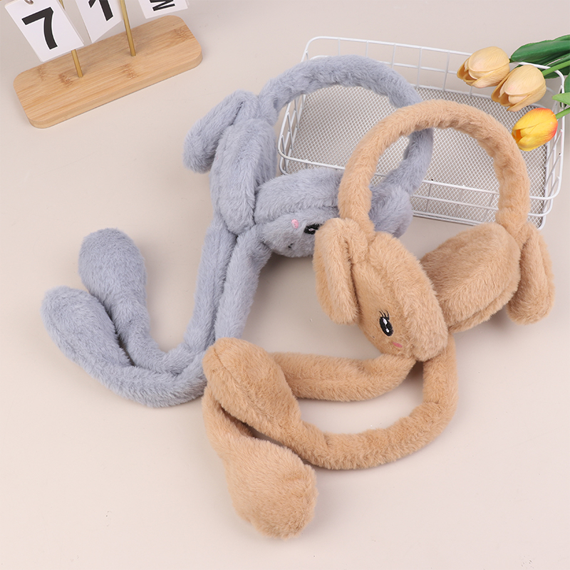 Hand Warmer Reusable - Morbida peluche Cartoon Coniglio Scalda orecchie