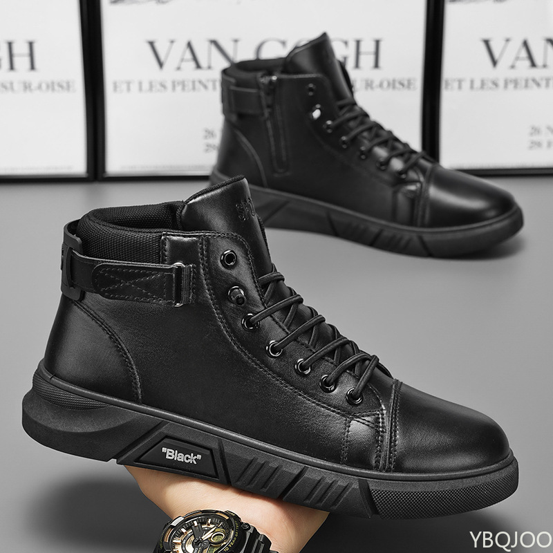 Winter Clothing Material - Nuove scarpe da uomo alte comode