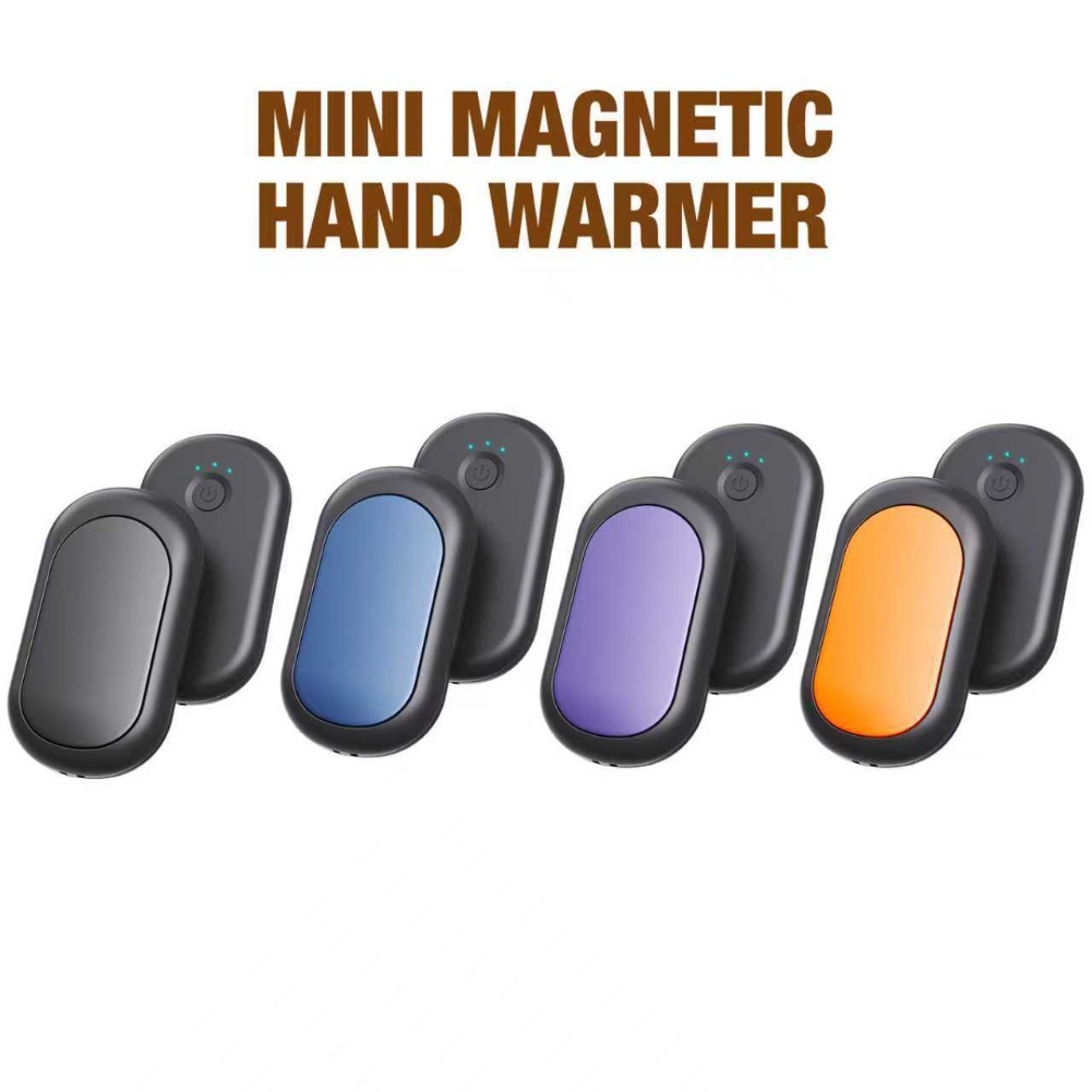 Hand Warmer Reusable - Scaldamani Magnetico 2in1 con Power Bank