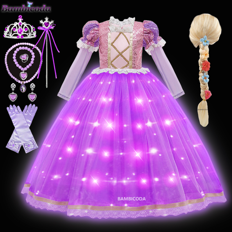 Abito da principessa Rapunzel  - Winter Clothing Storage recensione e prezzo