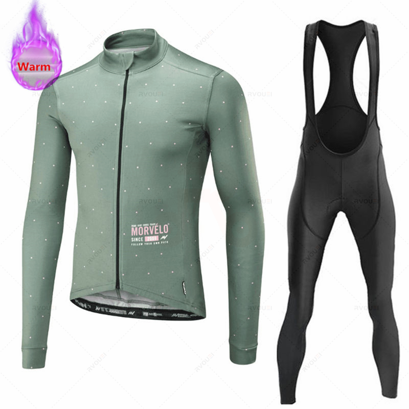 Morvelo-Set di maglie da cicli - Winter Clothing Men Sale recensione e prezzo