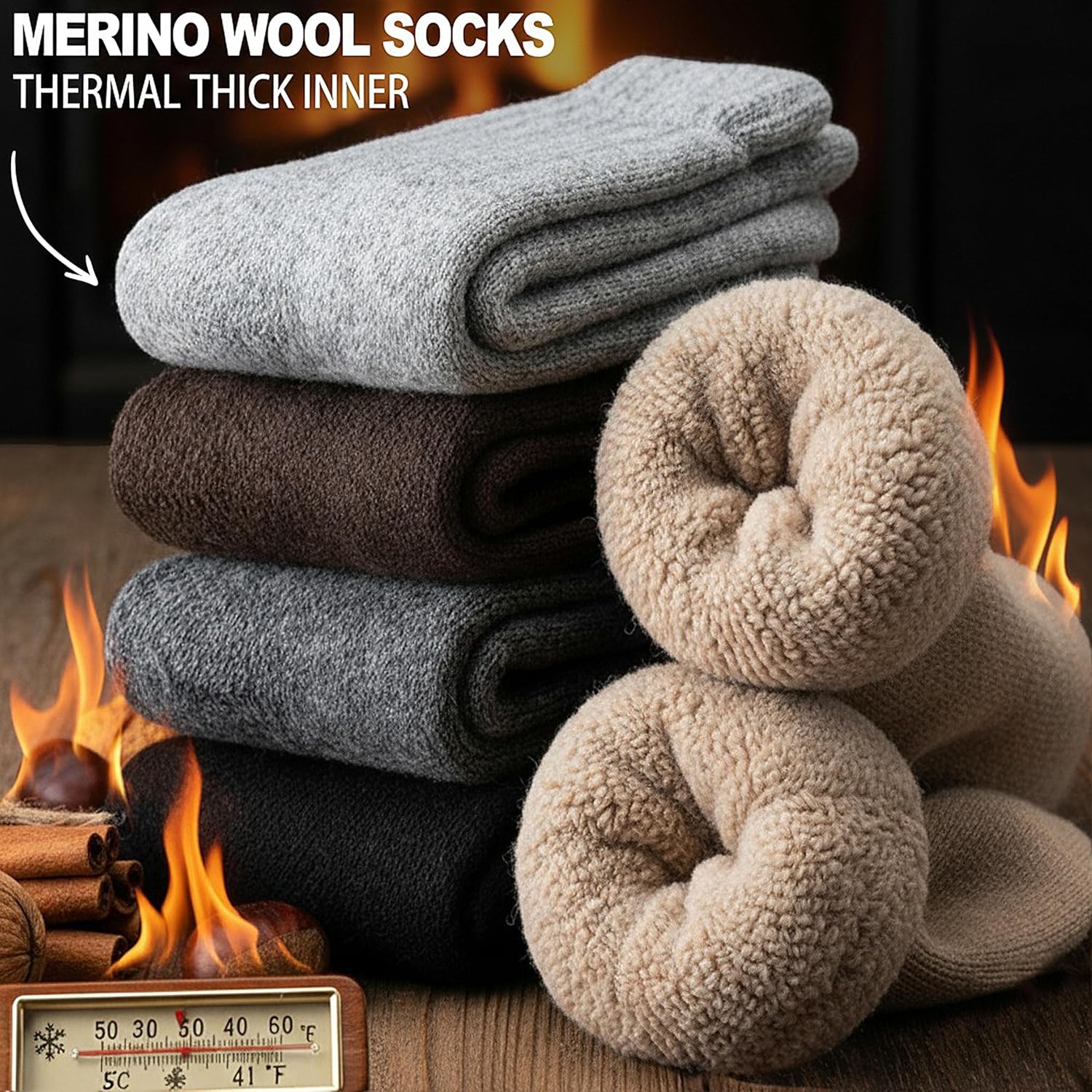 Calzini da Uomo in Lana Merino - Thermal Sock Merino recensione e prezzo