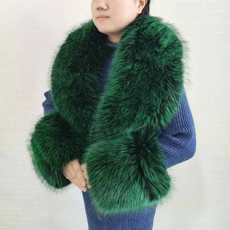 Sciarpa in pelliccia di volpe  - Winter Clothing Online recensione e prezzo