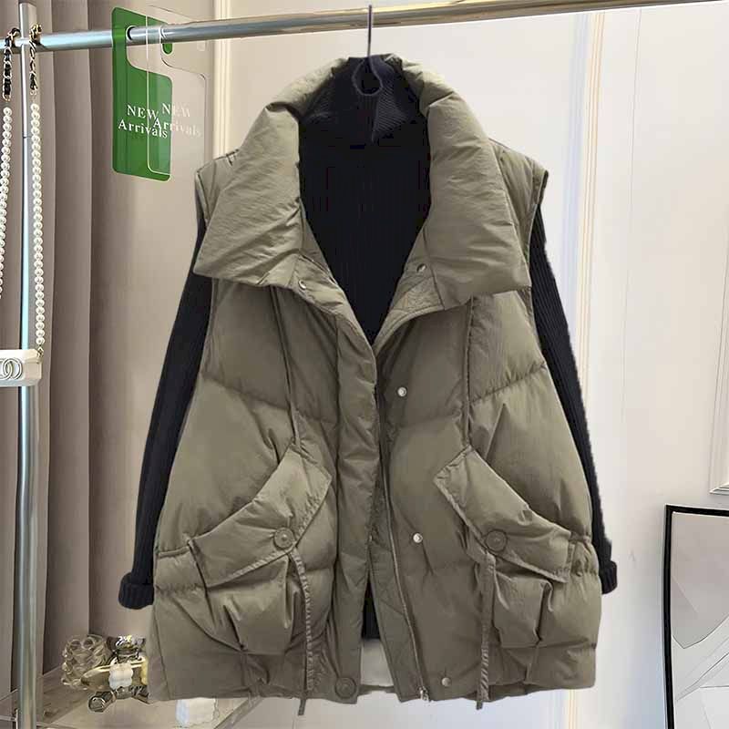 Gilet in Seta di Moda Coreana  - Down Vest Ultralight recensione e prezzo