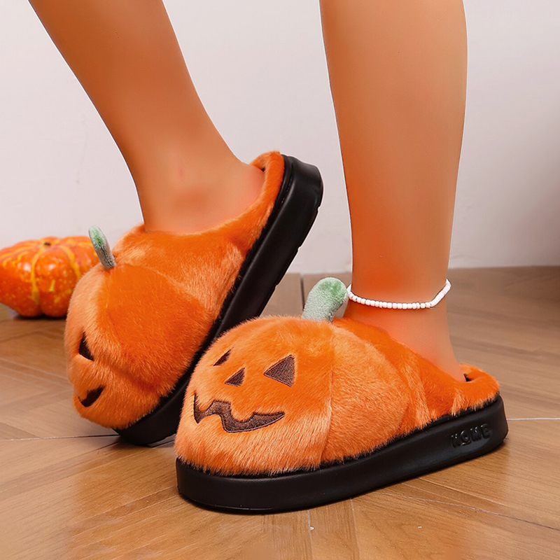Pantofole 3D a Forma di Zucca  - Winter Clothing Material recensione e prezzo
