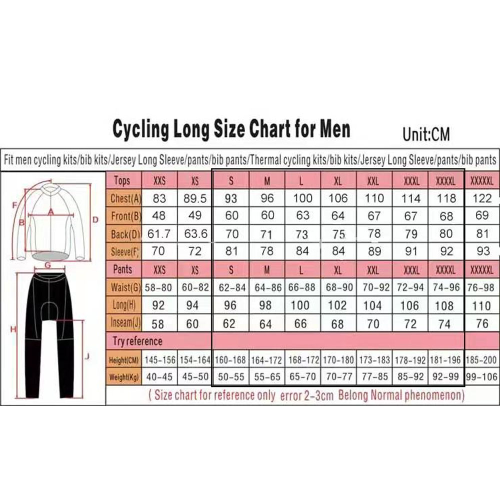 Maglia da ciclismo della squad - Winter Clothing Men Sale recensione e prezzo