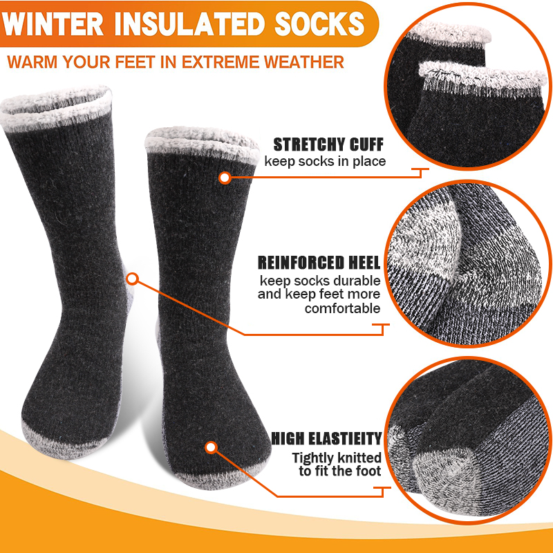 1 paio di calzini caldi da uom - Thermal Sock Merino recensione e prezzo